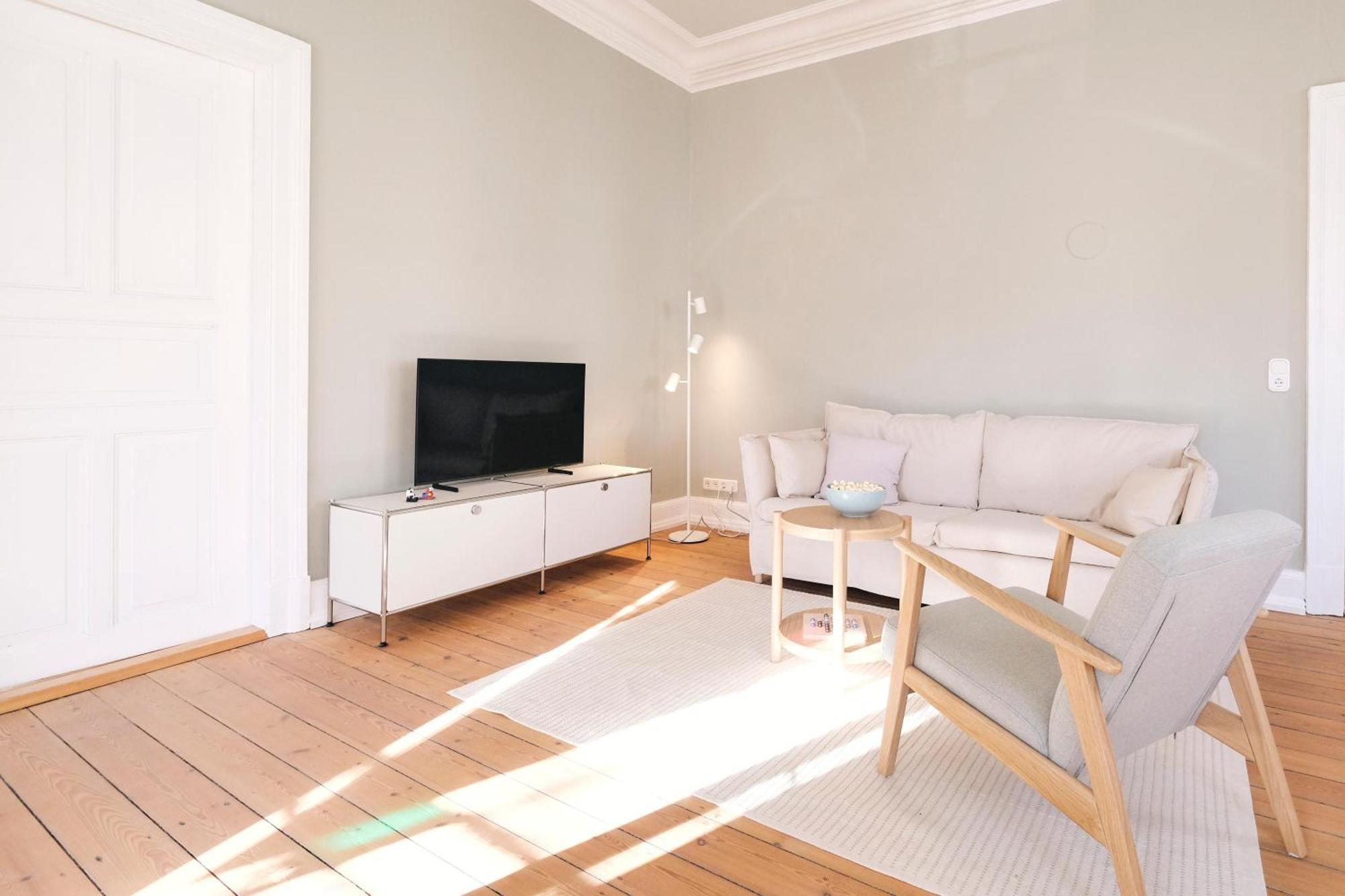 Villa Rosa - Charmante, Grosse Altbauwohnung Flensburgo Esterno foto